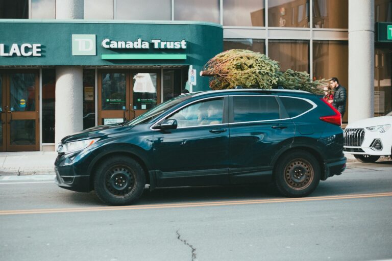 black suv parked in front of UNKs store